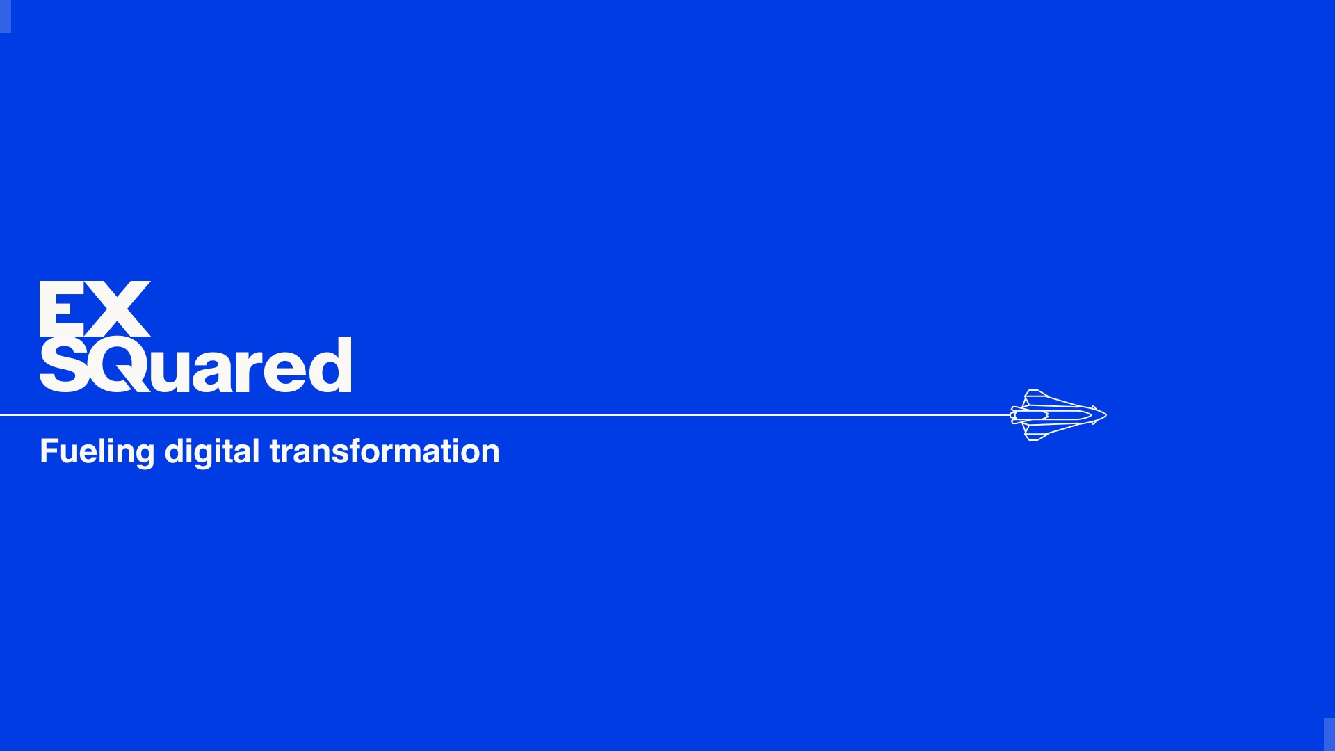 The True Blue cover: EXSquared, fueling digital transformation